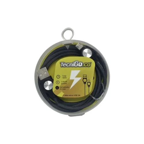 Cable Usb-Micro 3A Negro TECNIGO