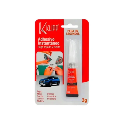 Pegante instantáneo 3 gramos KLIPP